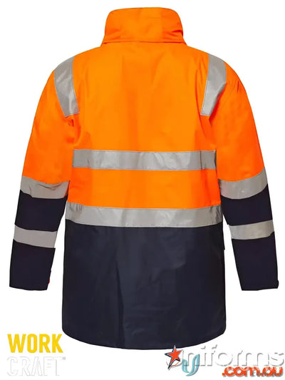 Eilbeck Cranes WW9024-OrangeNavy EILBECK Reflective Jacket