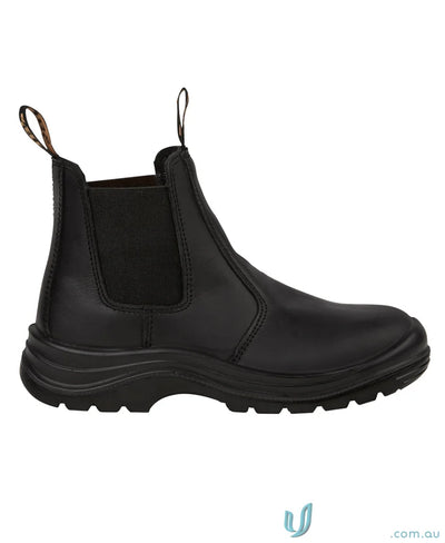 JBs 9E1-BLACK Elastic Sided Safety Boot BLACK