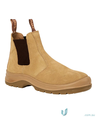 JBs 9E1-SAND Elastic Sided Safety Boot SAND front product image