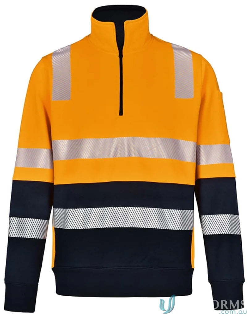 High-visibility workwear sweatshirt from Eldarin EMB Vic Rail Jumper for uniforms and safety