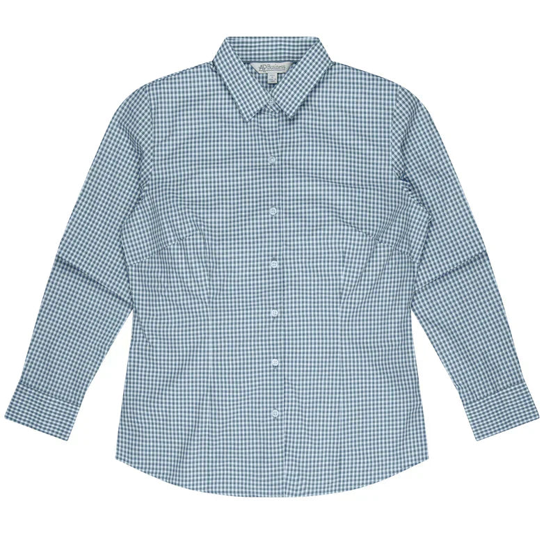 Aussie Pacific 2907L Epsom Lady Shirt LS in slate
