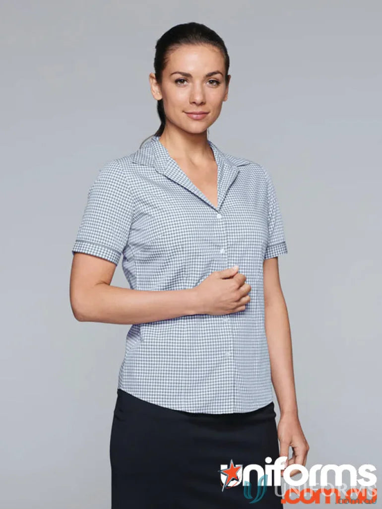 Aussie Pacific 2907S Epsom Lady Shirt S/S front product image