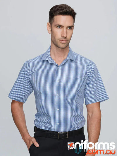 Aussie Pacific 1907S Epsom Mens SS Shirt front product image