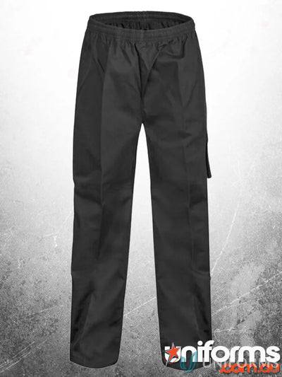 DayDream CP055-DD2 EXEC CHEF Drawstring Cargo Pant in Black front product image