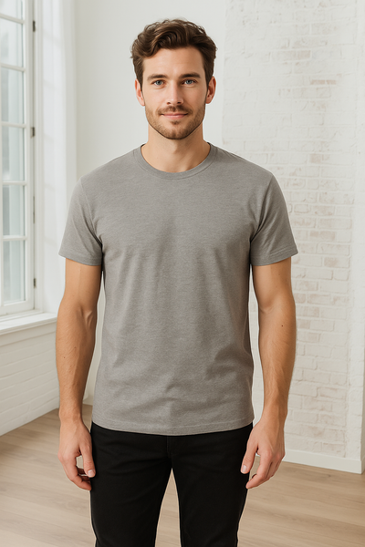 Slim-fit gray Fitted Tee from s1nft Jbs Wear with sun protection