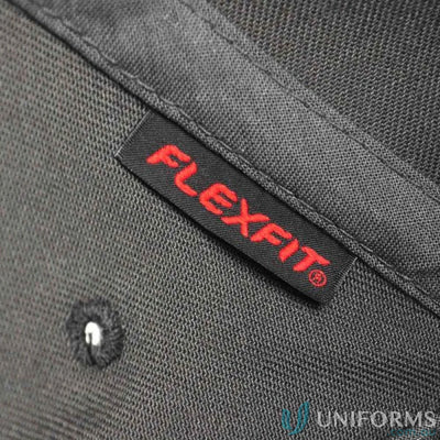 Gray Flexfit Pro Baseball Cap display, perfect for pro baseball fans and flexfit pro gear