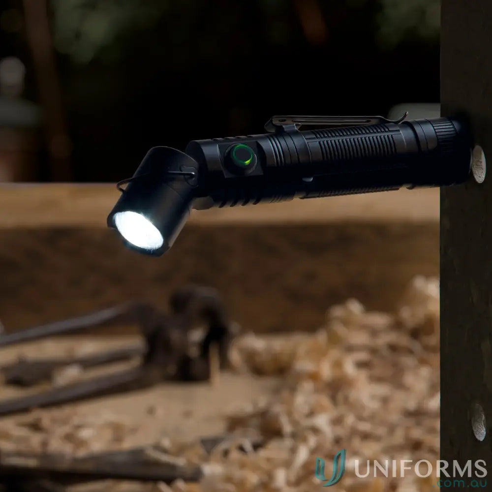 branding flashlight IGFLT FlexLight Tiltable Rechargeable Torch with Magnetic Base and Case front product image