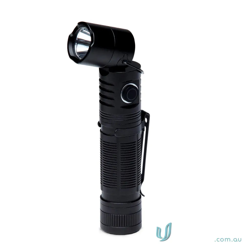 branding flashlight IGFLT FlexLight Tiltable Rechargeable Torch with Magnetic Base and Case