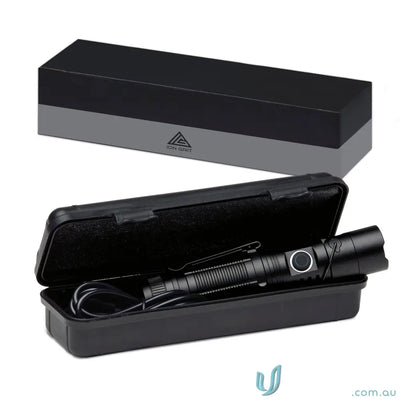 branding flashlight IGFLT FlexLight Tiltable Rechargeable Torch with Magnetic Base and Case