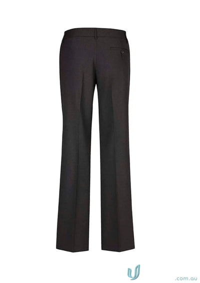 Dark flared dress pants perfect for all-day wear and comfortable uniform style