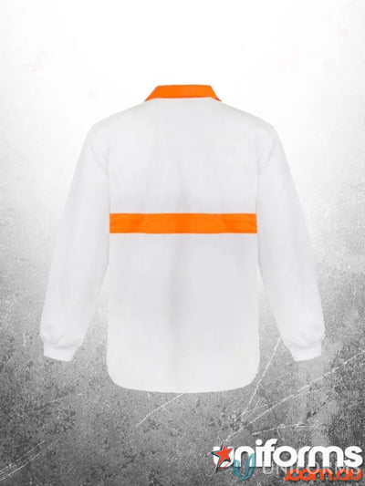 WorkCraft WS3003 Food Ind. Jac Shirt with Bands