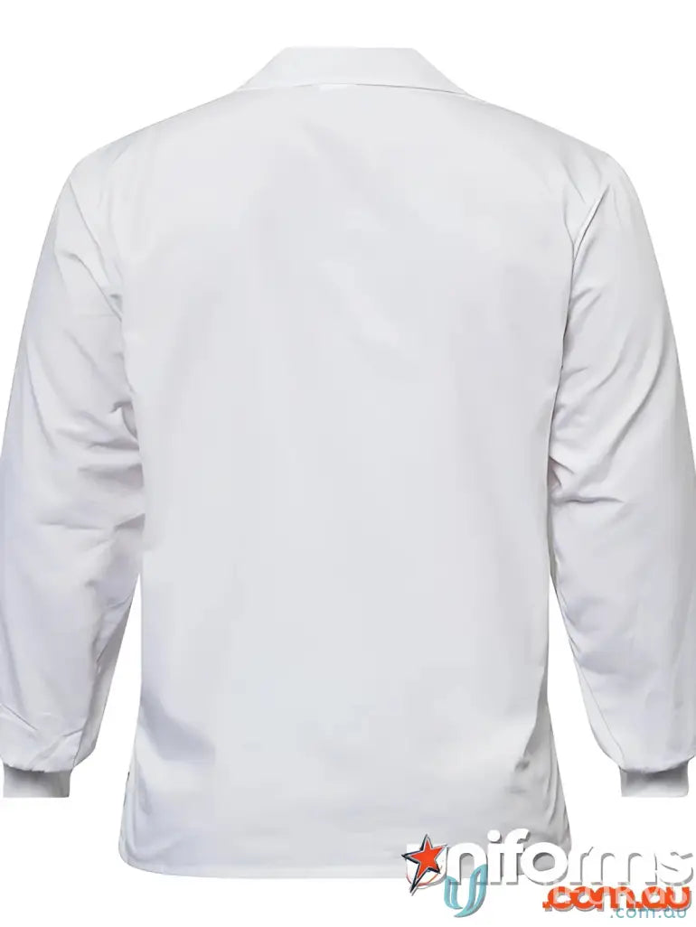 WorkCraft WS3015 Food Industry Jac Shirt Modesty in White