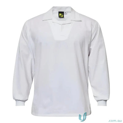 WorkCraft WS3015 Food Industry Jac Shirt Modesty in White