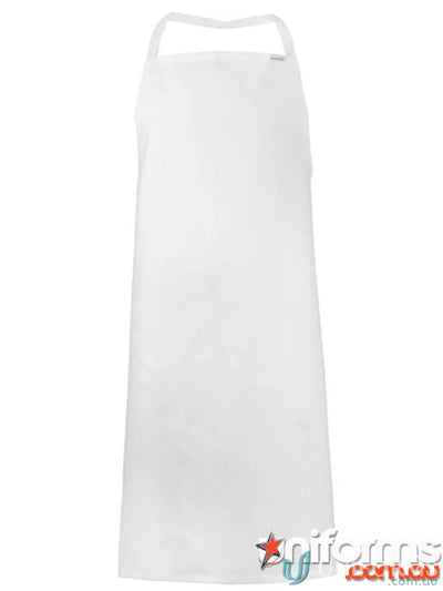 WorkCraft CA001 Full Bib Apron in White