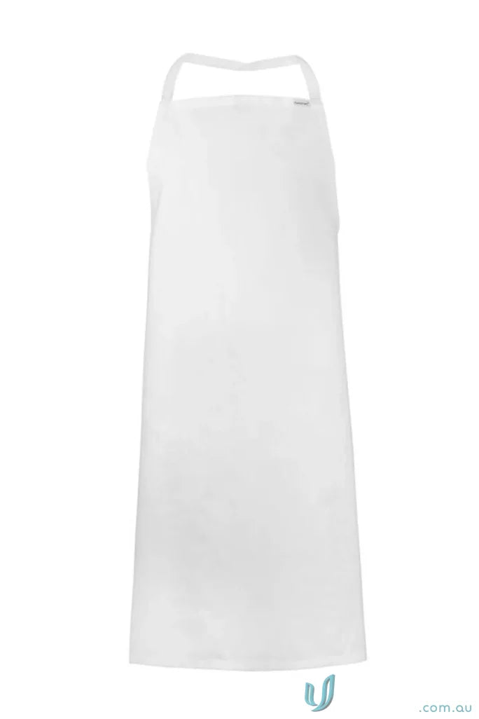 WorkCraft CA001 Full Bib Apron in White