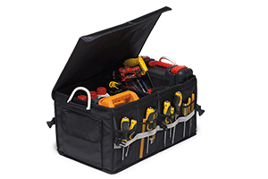 boot organiser IGGGBO GearGrid Collapsible Waterproof Boot Organiser with Removable Lid