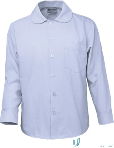 Bocini CS1461 Girls Peter Pan Collar L/S School Shirt