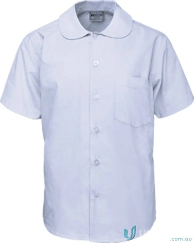 Bocini CS1405 Girls Peter Pan Collar S/S School Shirt