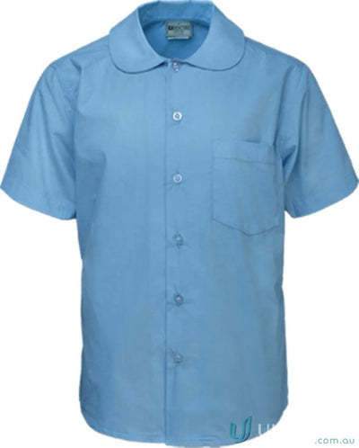 Bocini CS1405 Girls Peter Pan Collar S/S School Shirt