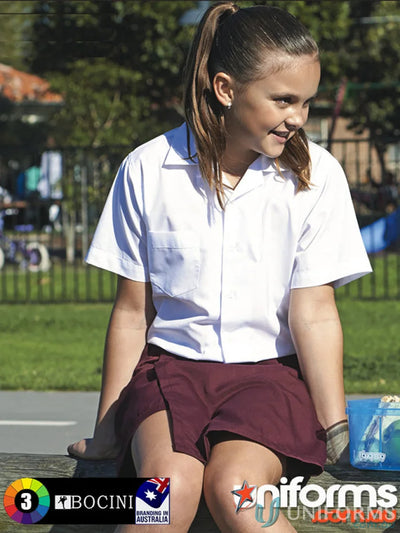 Bocini CS1308 Girls SS School Shirt