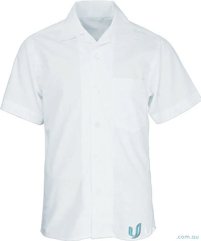 Bocini CS1308 Girls SS School Shirt in White