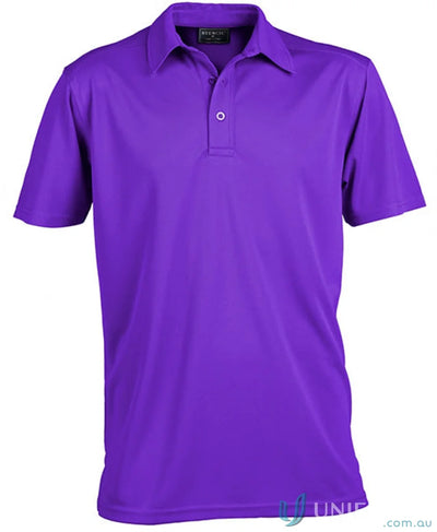 Stencil 1054 Glacier Premium SS Polos in Purple