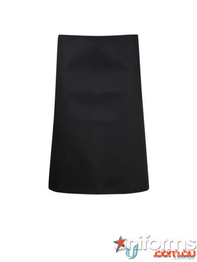 WorkCraft CA016 Half Apron in Black