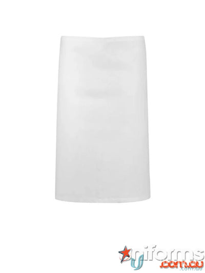 WorkCraft CA016 Half Apron in Black front product image