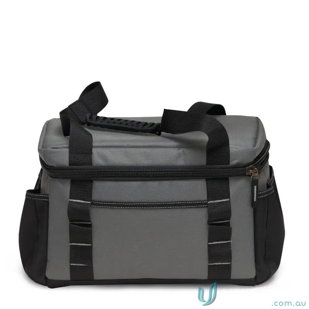 adjustable strap cooler IGHHC HardHat Insulated Cooler Bag with Adjustable Strap â€“ Steel Grey