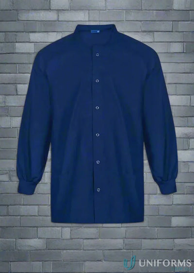 WorkCraft M81755 Healthcare Warm Up Jacket in Dark Blue front product image