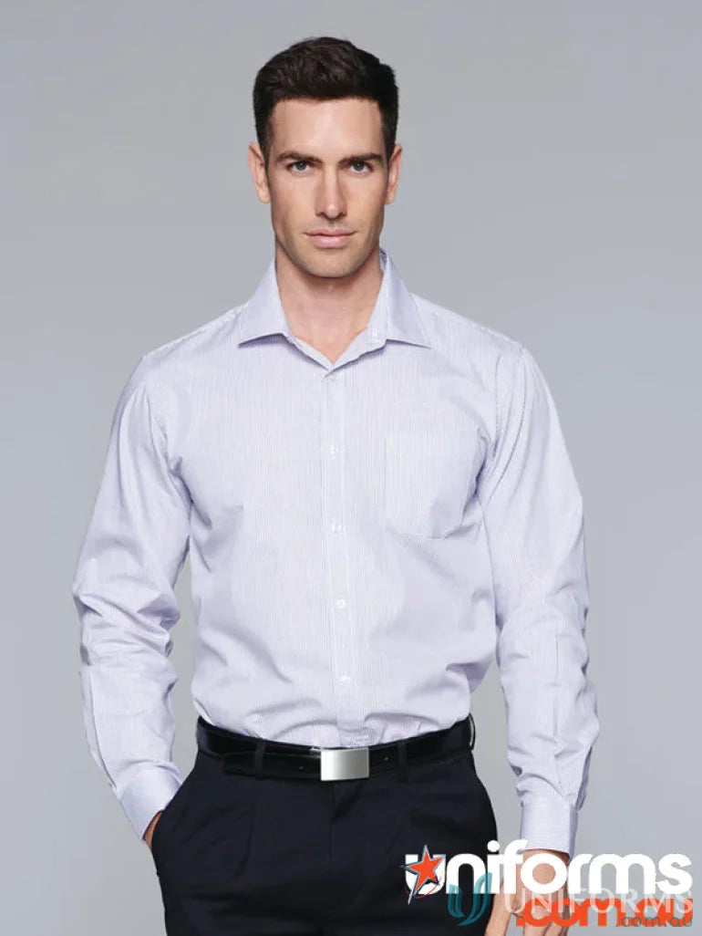 Aussie Pacific 1900L Henly L/S Shirt front product image