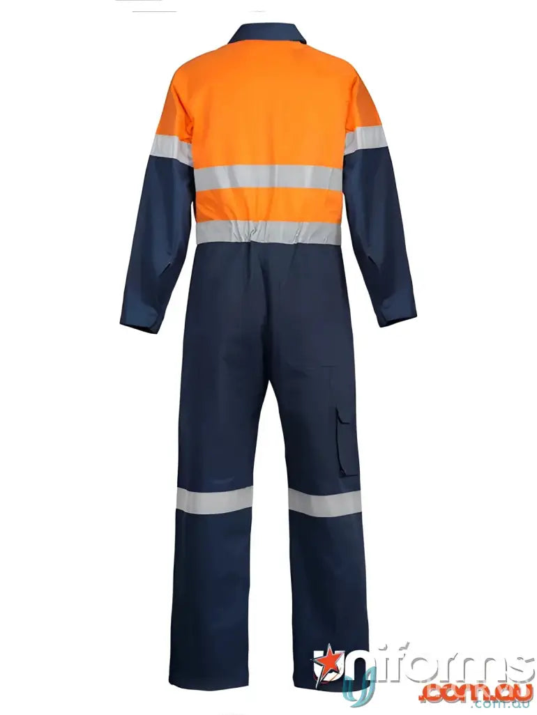 WorkCraft WC6093 HI VIS Coverall CSR Tape