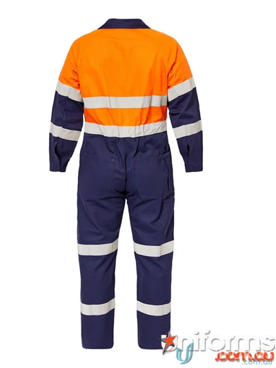 WorkCraft WC3063 HI VIS Coverall Ind Tape