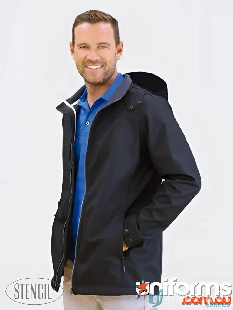 Stencil 3048 Horizon Jacket in Black