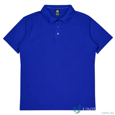 Aussie Pacific 3312 Hunter Blues Kids Polo in Royal