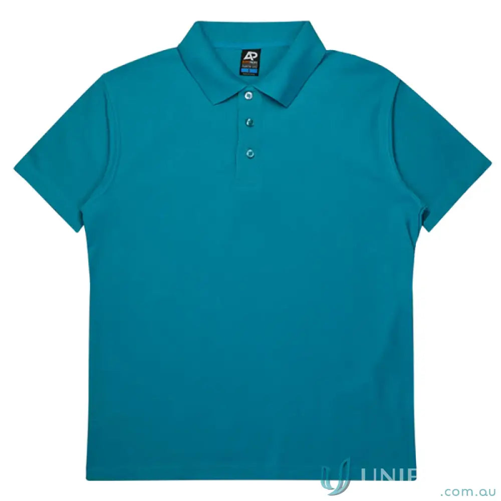 Aussie Pacific 3312 Hunter Blues Kids Polo