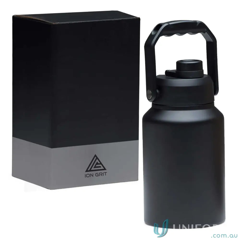 1.9L water bottle IGHSMB HydraSite 1.9L Mega Bottle â€“ Durable Stainless Steel Water Container