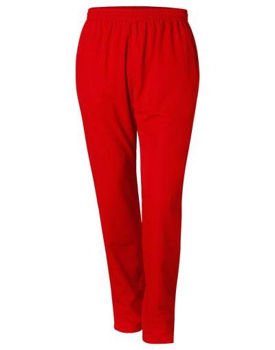 Red Iconic Track Pant with comfy elastic waistband, Champion style
