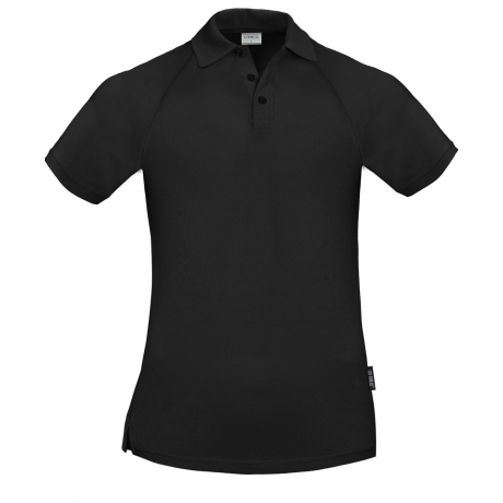 Cool Dry polo 1067 Infinity Men's Short Sleeve Polo in Black