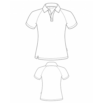 Cool Dry polo 1067 Infinity Men's Short Sleeve Polo in White