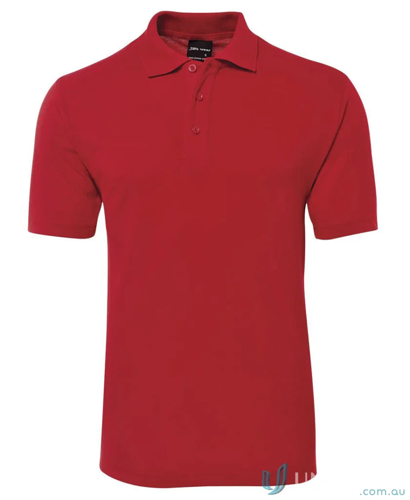 JBs 210-JB Adult Bright 210 Polo in Red