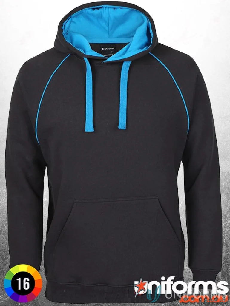 JBs 3CFH Adults Contrast Fleecy Hoodie