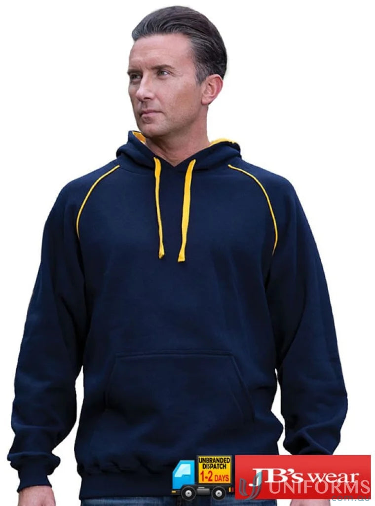 JBs 3CFH Adults Contrast Fleecy Hoodie