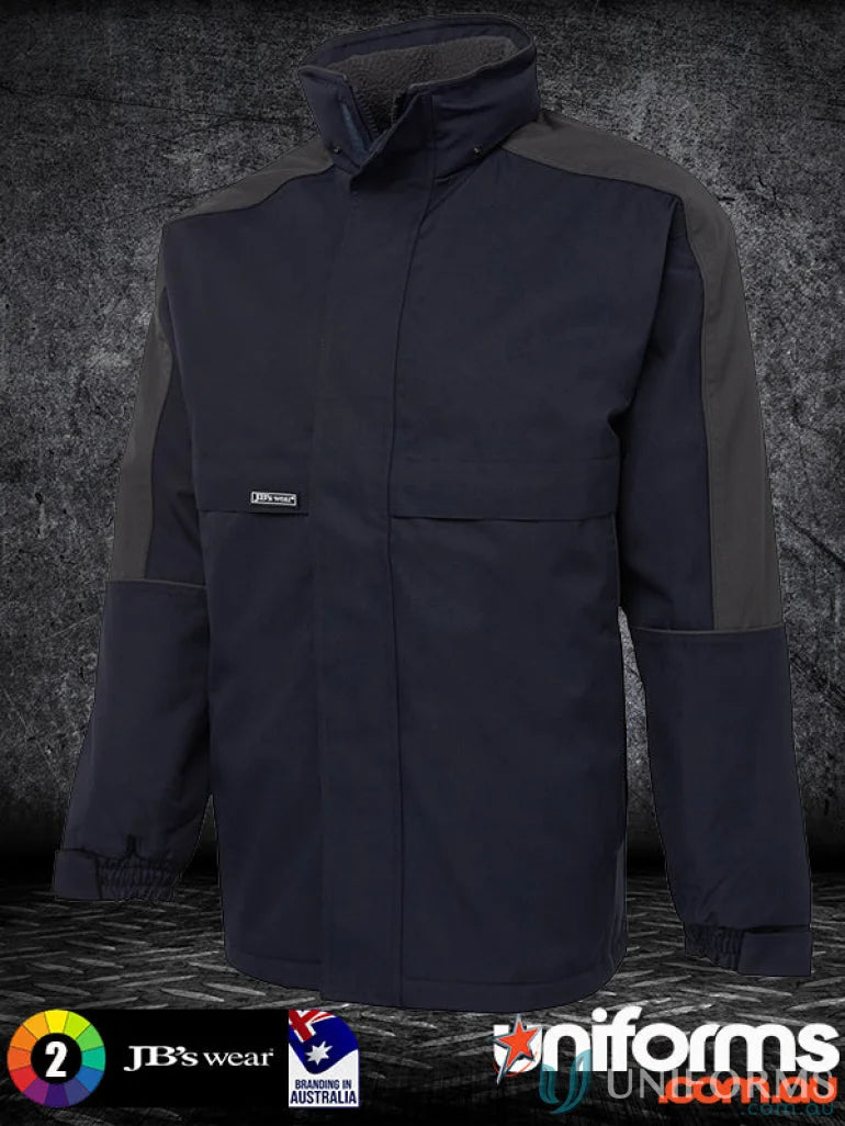 Navy and gray JBs AT Jacket with two pockets, great for work uniforms