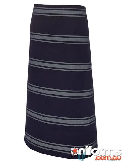 Navy blue striped skirt as part of work uniforms or workwear from JBs Butchers Apron