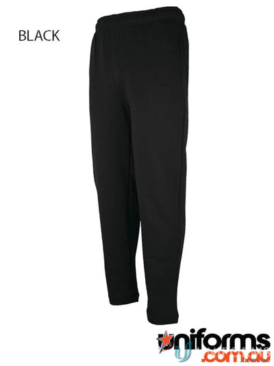 Black JBs Fleecy Sweatpant with hidden coin pocket and elastic waistband for comfy style