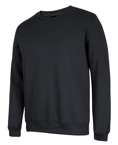 JBs Kids fleecy sweat urban fit black crewneck with ribbed cuffs