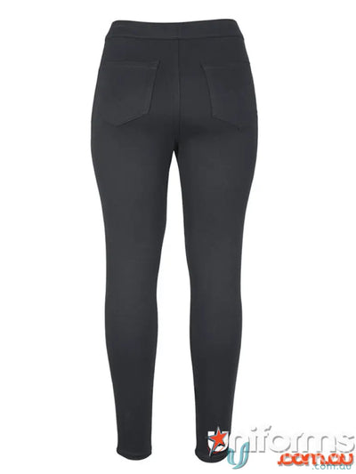 Black stretch pants from JB’s Ladies Stretch Jegging for comfy ladies stretch jegging style