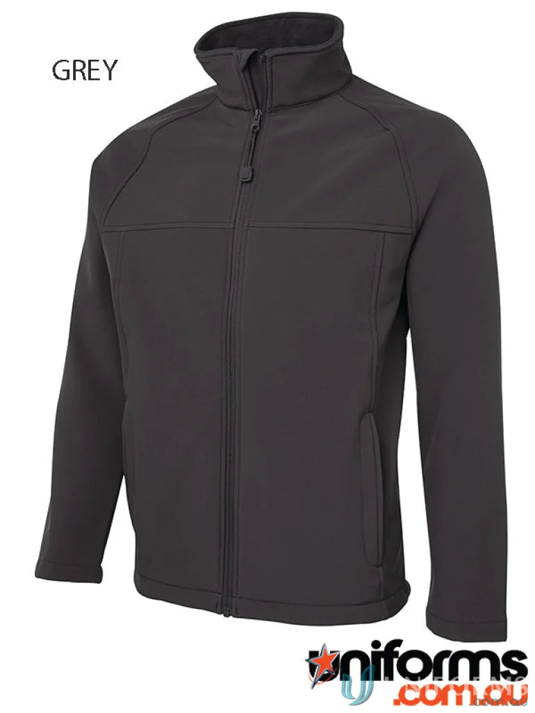 Grey JBs Layer Softshell Jacket, a comfy softshell jacket for outdoor adventures