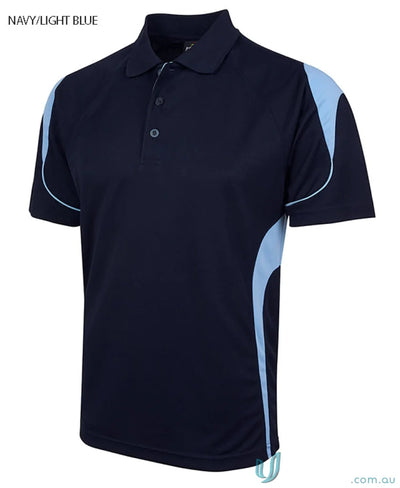 JBs Podium Bell Polo in navy and light blue for stay cool urban fit style